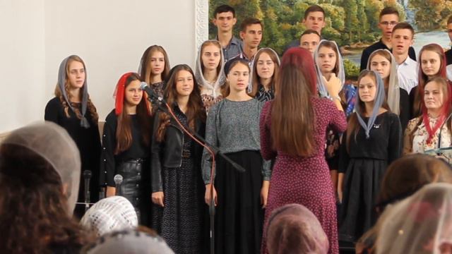 Слава тобі Цар царів - пісня - молодіжний хор смотреть онлайн