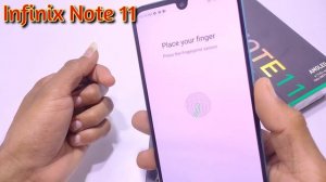 How to set fingerprint lock in infinix note 11, infinix note 11 fingerprint lock