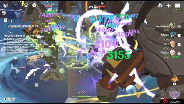 Kuki Hyperbloom is BROKEN - Spiral Abyss Floor 12 1st Half showcase | Genshin Impact смотреть онлайн