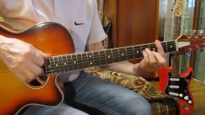 Песня про стукача-В. Высоцкий- (как играть на гитаре аккорды)