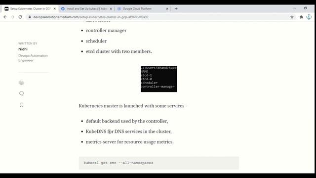Setup Kubernetes Cluster on Google Cloud Step by Step | Kubernetes Cluster on GKE in Google Cloud смотреть онлайн