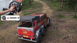Rebuilding Mercedes-Benz G63 AMG 6X6 (1800hp ) - Forza Horizon 5 Gameplay | Logitech G923