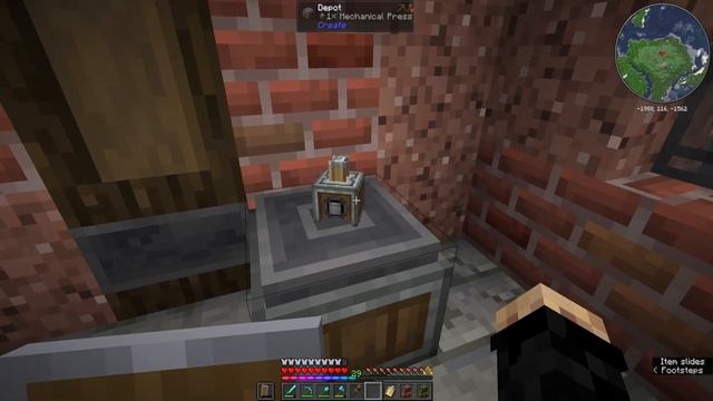 I built the PERFECT Workshop in Minecraft Create Mod!