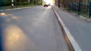 Электро велосипед и крутая горка