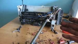НОЖ В Принтере! Замена термопленки HP M1132 и УЖАС...!