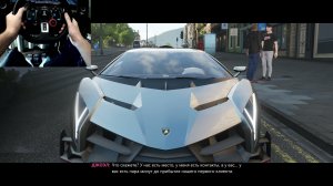 Lamborghini Veneno 2013 Forza Horizon 4 logitech g29 Дорожные рекордсмены в аренду три звезды