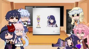 [Genshin Impact] Inazuma react to Raiden Ei || Ei x Miko