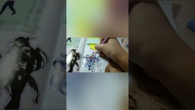 Заполнение эстетик страницы ежедневника