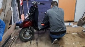 Разборка двигателя у скутера Vento Retro. Фиаско номер два. Китайцы не причем, просто руки не те.