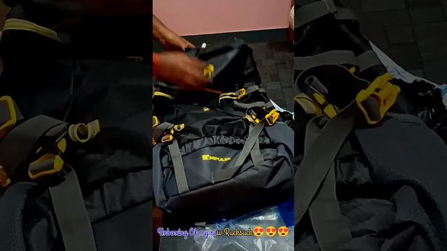 Unboxing Impulse rucksacks trekking bag @CapturewithKaushal