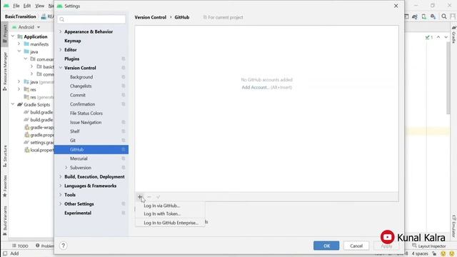 How to Connect GitHub with Android Studio смотреть онлайн