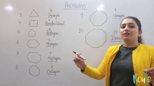 What are polygons? | Types of polygons | Quadrilateral | What are diagonals? смотреть онлайн
