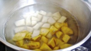 Салат с картофелем и тунцом