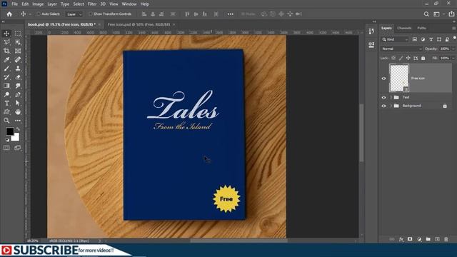 Place Linked vs Place Embedded. Photoshop tutorial. смотреть онлайн