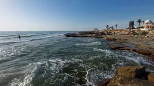 Актау, Каспийское море, сентябрь 2022
