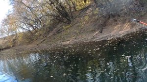Куда уходит щука осенью из малых рек? Осенний сплав по реке без клева. Сплав в октябре.
