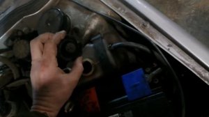 Замена датчика температуры охлаждающей жидкости.