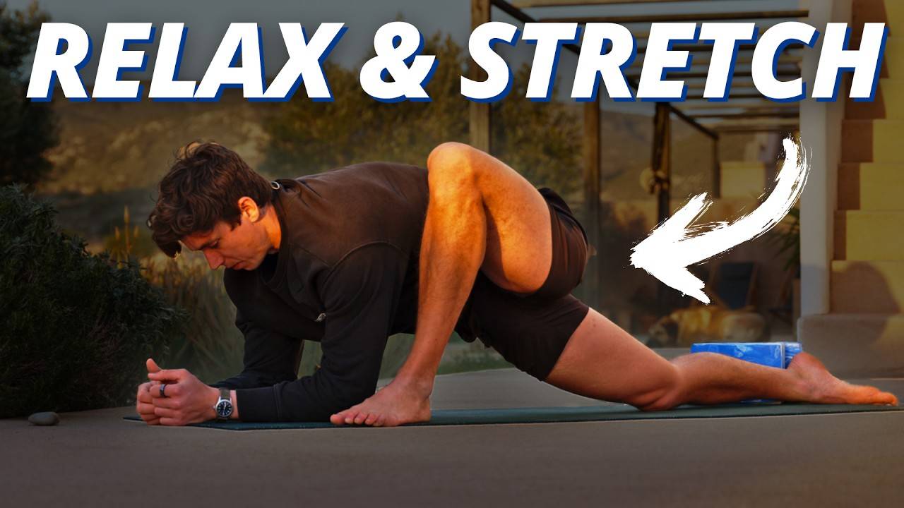 Tom Merrick - 15 Minute Relaxed Stretching Routine! (FOLLOW ALONG)