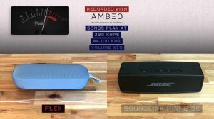 Bose SoundLink Flex vs. Mini 2 SE. Music audio quality sound test. Listen 4 different genres!