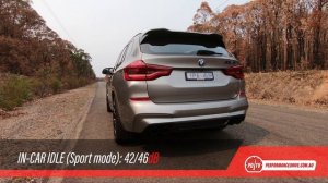 2020 BMW X3 M Competition 0-100km/h & engine sound