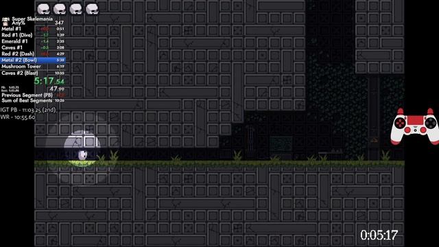 Super Skelemania Any% - 10:46.81 IGT PB [WR] смотреть онлайн