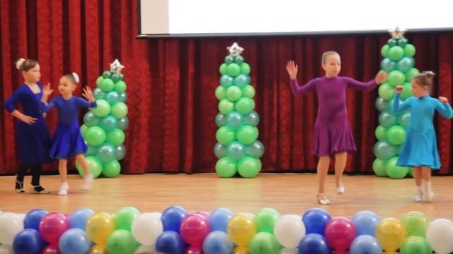 Внутренняя аттестация учеников Спортивных Бальных Танцев - КЦ Слава