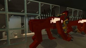 Scp-939 vs Scp-682 | Minecraft cinematic video