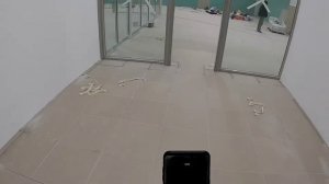 Устройство алюминиевых перегородок в ТЦ