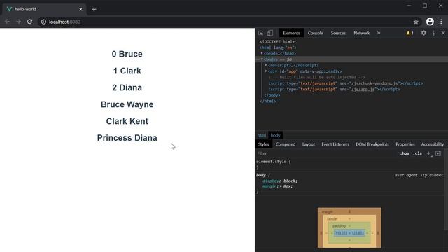 Vue JS 3 Tutorial - 13 - List Rendering