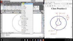 AutoCad 2009 Practice Drawing For Beginners Part 2