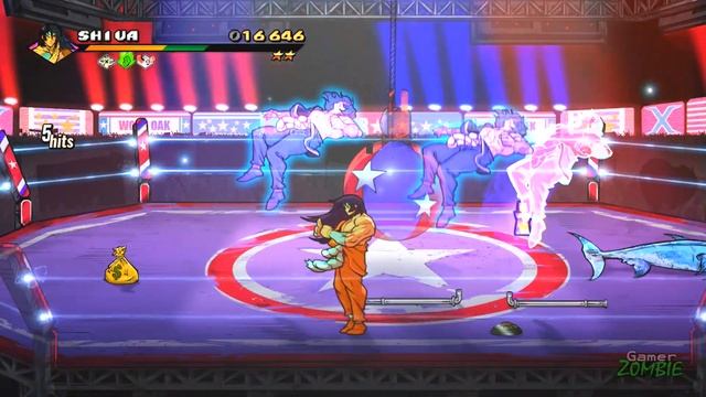 ALL SHiVA - Alternate SPECIAL MOVES & STAR MOVES UNLOCKED - Streets of Rage 4 Mr. X Nightmare DLC