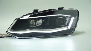 Тюнинг фары VW Поло седан