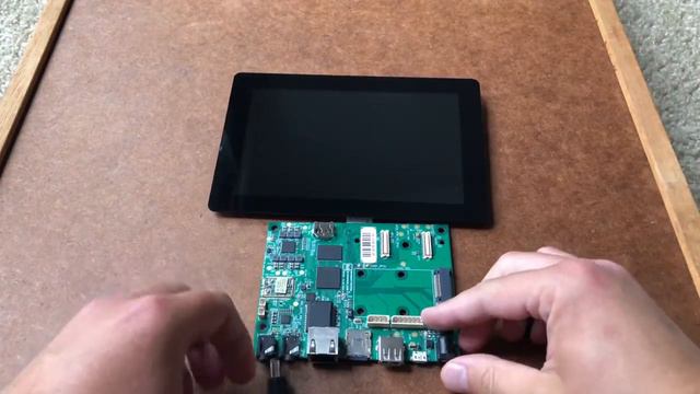 Nitrogen8M Mini 7" LVDS display - i.MX8M MINI MIPI DSI to LVDS смотреть онлайн