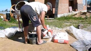 как приготовить белый раствор для кладки кирпича.нивок111