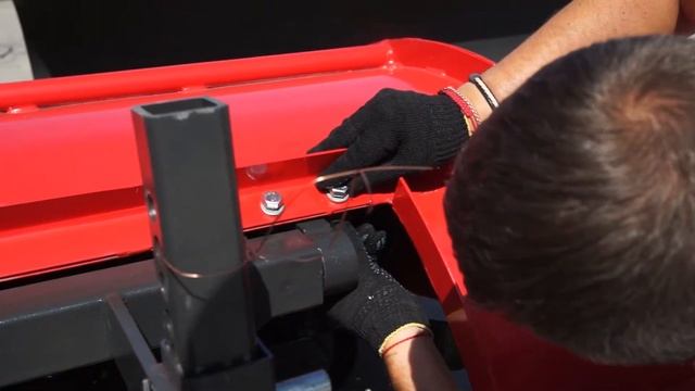 Сборка фрезы почвообрабатывающей WIRAX U575