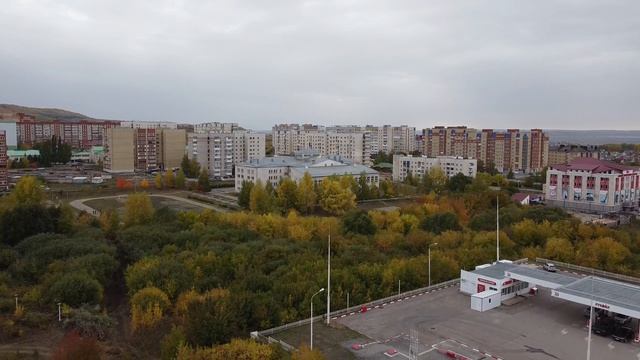 город Октябрьский с высоты ?  птичьего полёта ✈️ .#Oktyabrskiy RB ?