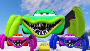 BULL MCQUEEN EATER & GIANT MCQUEEN & CAR EATER & ROBOT CHOO CHOO CHARLES - Baby Shark COVER.PNG