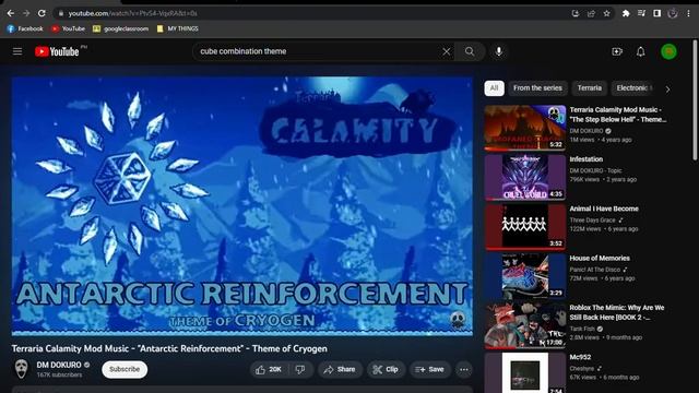 Cryo's Theme | Cube Combination ROBLOX смотреть онлайн
