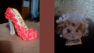 Забавные куклы из капрона от мастера Ольги Гноевой