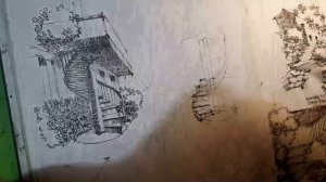 Рисование. Проектирование. Скетчинг.  Графика. Эдуард Кичигин. Стрим из Италии.