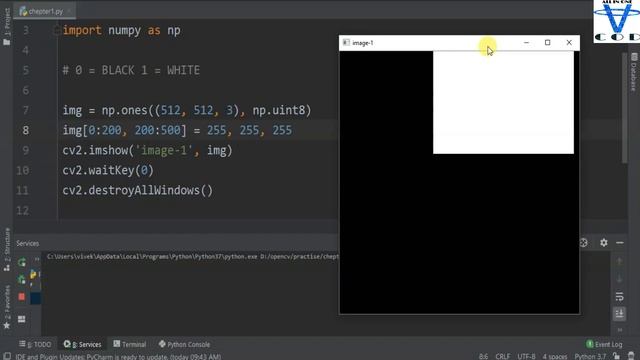 OpenCV Python Tutorial For Beginners | Draw Shapes in Image Using Opencv | Al In One Code