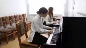 А. Цфасман,  Весёлый вечер  (обр. Г. Пыстина)Овсянникова Мишенина.mp4