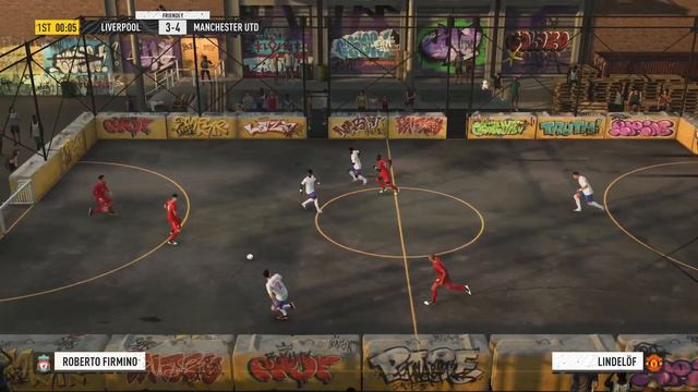 liverpool vs manchester united volta football FIFA 22 gameplay смотреть онлайн