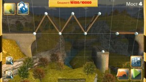 СИМУЛЯТОР СТРОИТЕЛЬСТВА МОСТОВ игра на андроид Bridge Constructor #Мобильныеигры