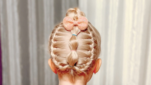 Простая прическа. Прически для девочек