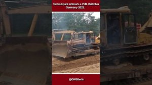 East German vintage Excavator NOBAS UB 1233 30t
