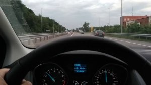 Фактический расход топлива на автомобиле Ford Focus 1,6, Трасса, город.