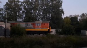 ЧМЭ3-2151 с РБ-01 едет на станцию Иваново.