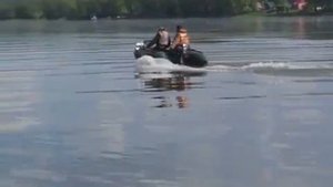 Лодка Комбат 380 PRo под мотором 30 л.с.
