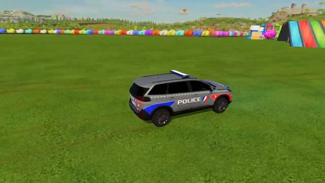 DACIA, VOLSKWAGEN, AUDI POLICE CARS and MERCEDES, FORD AMBULANCE EMERGENCY TRANSPORT ! FS22 смотреть онлайн